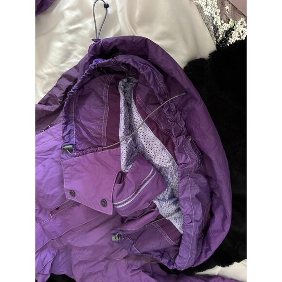 The north face hyvent 550 fur trimmed hooded jacket/coat parka sz small - Picture 7 of 12